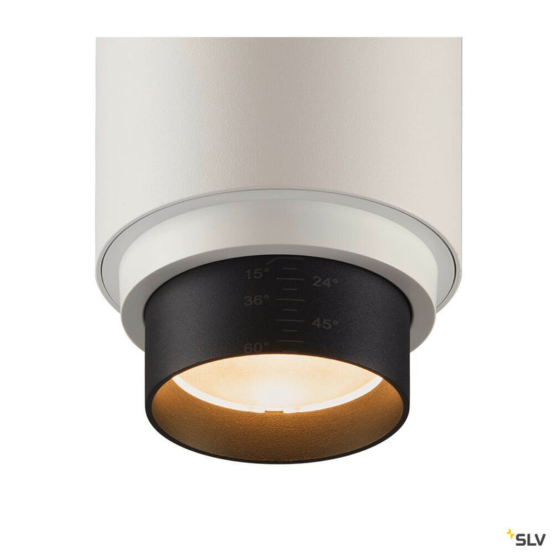 SLV 1006115 NUMINOS® ZOOM M DALI, white 3-phase spot, 20 W 2700 K 15-60°