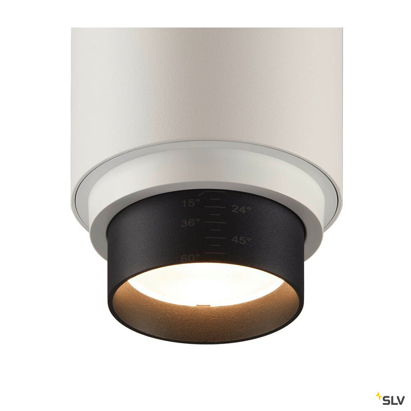 SLV 1006117 NUMINOS® ZOOM M DALI, white 3-phase spot, 20 W 3000 K 15-60°