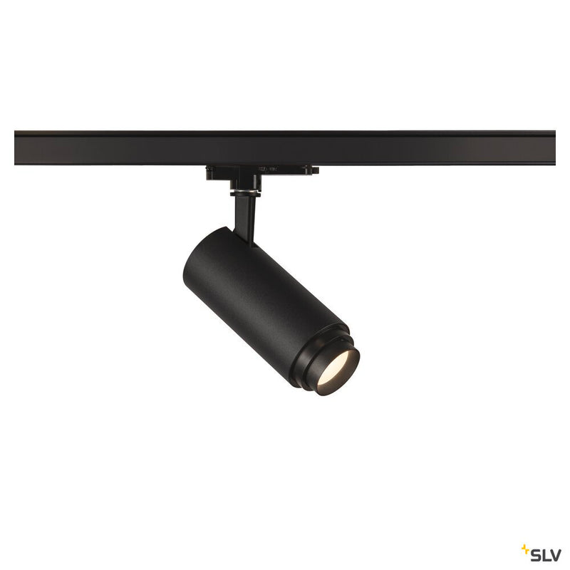 SLV 1006118 NUMINOS® ZOOM M DALI, black 3-phase spot, 20 W 4000 K 15-60°