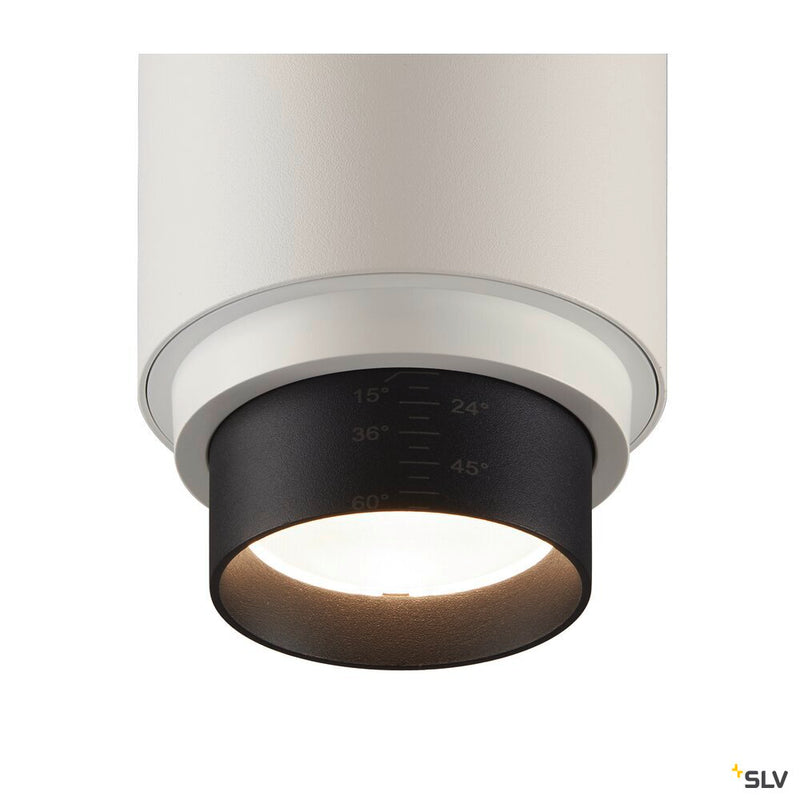 SLV 1006119 NUMINOS® ZOOM M DALI, white 3-phase spot, 20 W 4000 K 15-60°