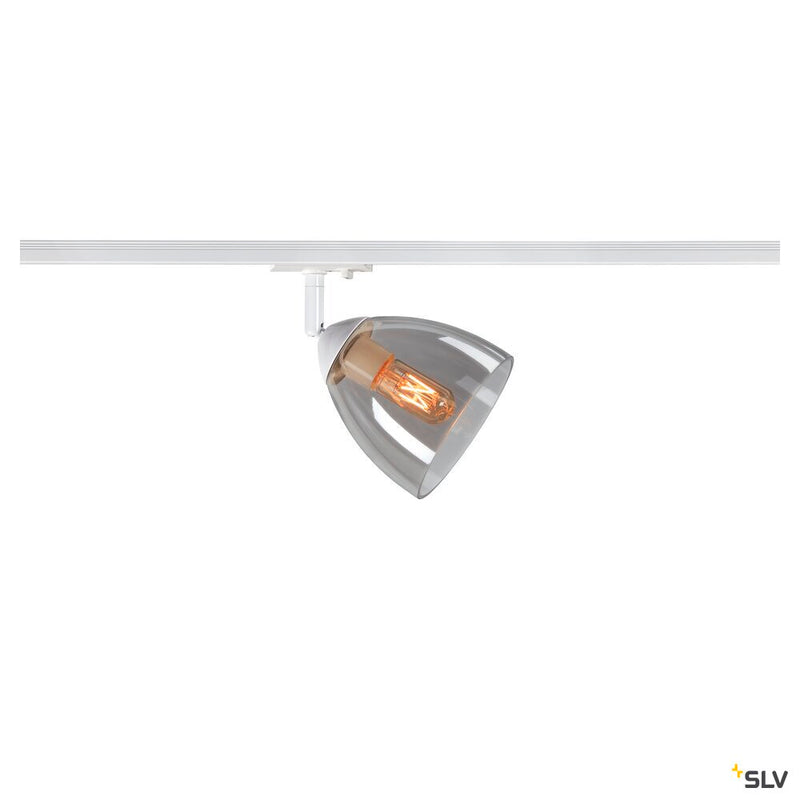 SLV 1006156 PARA CONE GL GU10, white / transparent 1-phase spot