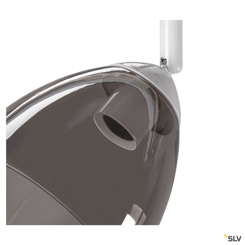 SLV 1006158 PARA CONE GL GU10, white / transparent 3-phase spot