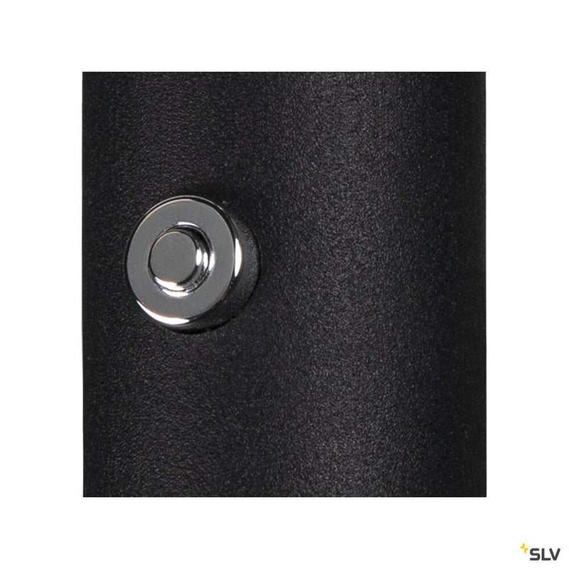 SLV 1006162 KARPO GOOSE, black wall-mounted light, 5.8 W 3000 K 40°