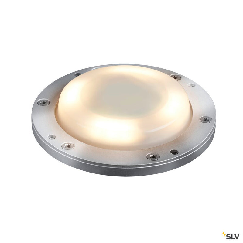 SLV 1006171 SMALL PLOT Module, stainless steel / frosted LED module, 3 W 3000 K CRI 80 180°