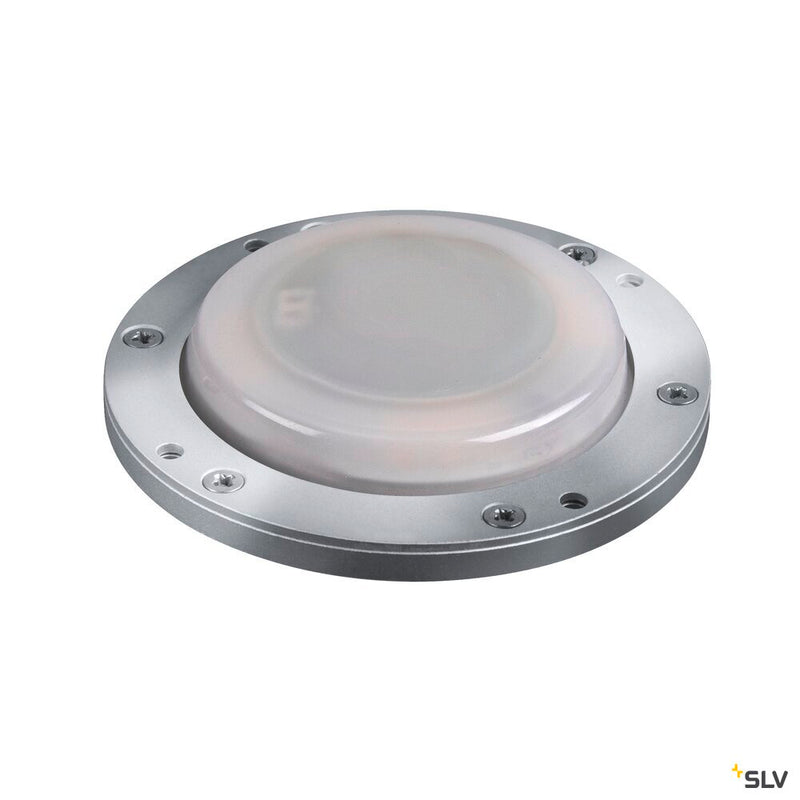 SLV 1006171 SMALL PLOT Module, stainless steel / frosted LED module, 3 W 3000 K CRI 80 180°