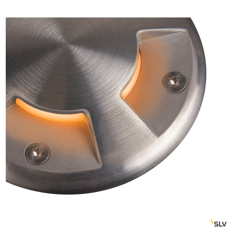 SLV 1006173 SMALL PLOT, stainless steel 2-slot cover