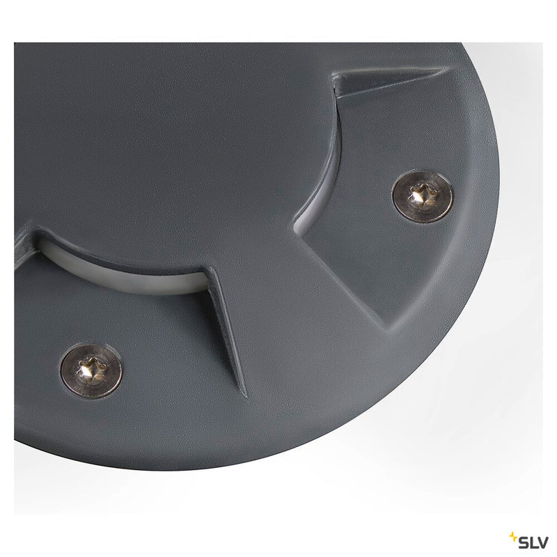 SLV 1006174 SMALL PLOT, anthracite 2-slot cover