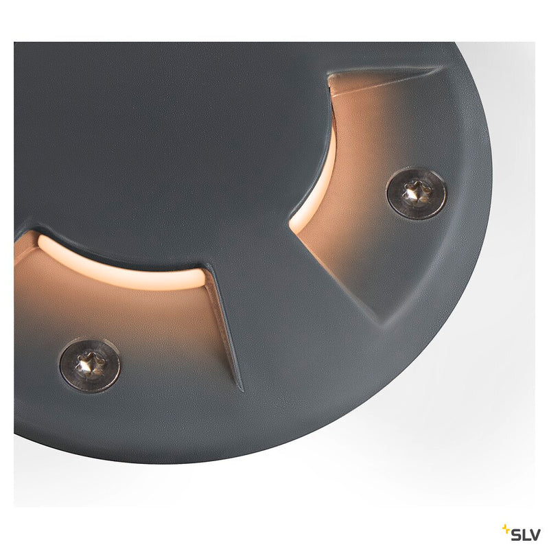 SLV 1006176 SMALL PLOT, anthracite 4-slot cover