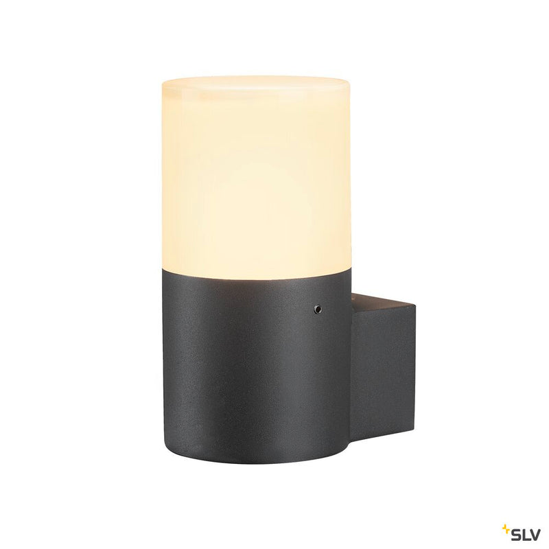 SLV 1006178 GRAFIT E27 round, anthracite wall-mounted light