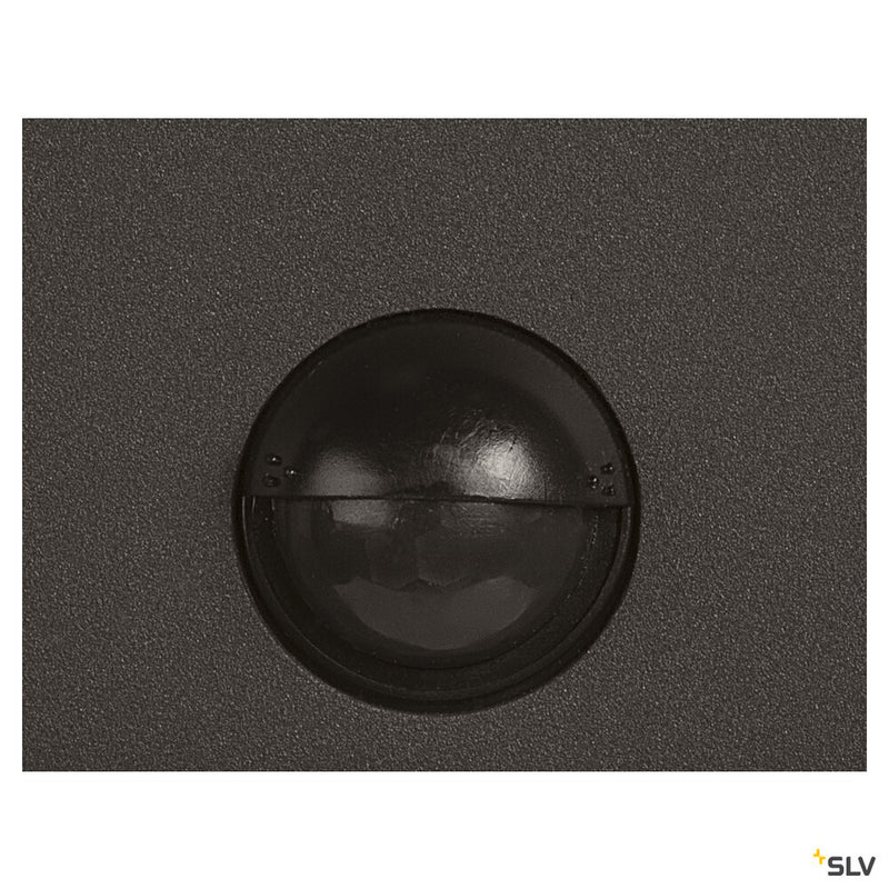 SLV 1006179 GRAFIT E27 round Sensor, anthracite wall-mounted light