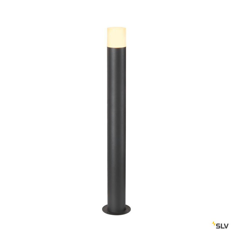 SLV 1006182 GRAFIT E27 90 Pole round, anthracite free-standing lamp