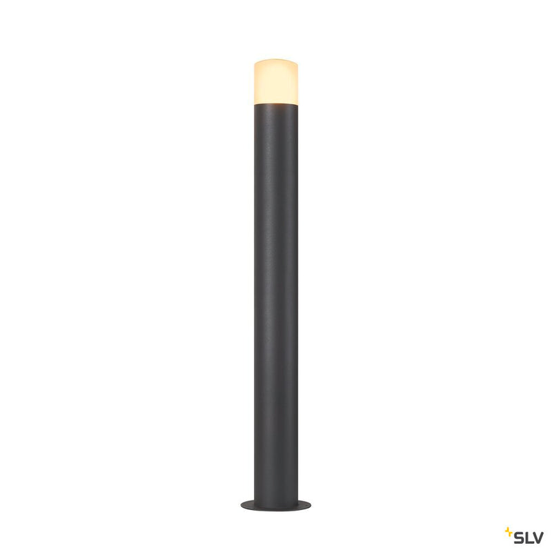 SLV 1006182 GRAFIT E27 90 Pole round, anthracite free-standing lamp