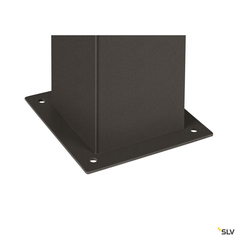 SLV 1006184 GRAFIT E27 90 Pole square, anthracite free-standing lamp