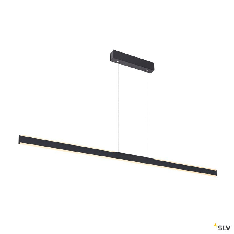 SLV 1006188 ONE LINEAR 140 PHASE up/down, black pendant light, 35 W 2700/3000 K