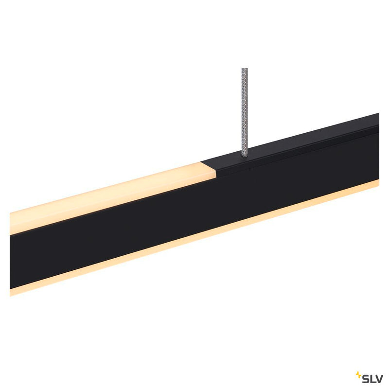 SLV 1006188 ONE LINEAR 140 PHASE up/down, black pendant light, 35 W 2700/3000 K