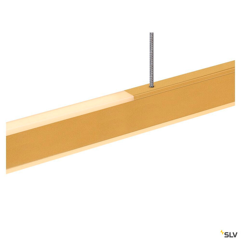 SLV 1006190 ONE LINEAR 140 PHASE up/down, brass pendant light, 35 W 2700/3000 K