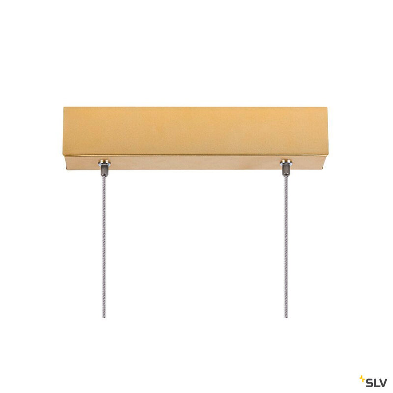SLV 1006190 ONE LINEAR 140 PHASE up/down, brass pendant light, 35 W 2700/3000 K