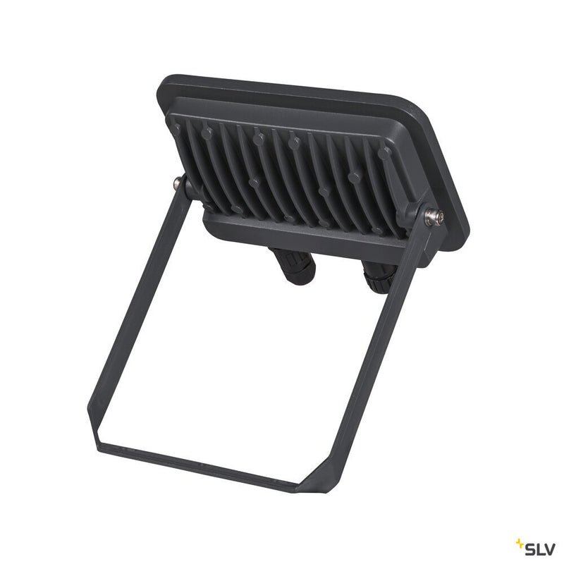 SLV 1006192 FLOODI M, anthracite / transparent wall and ceiling-mounted light, 30 W 3000 K 100°