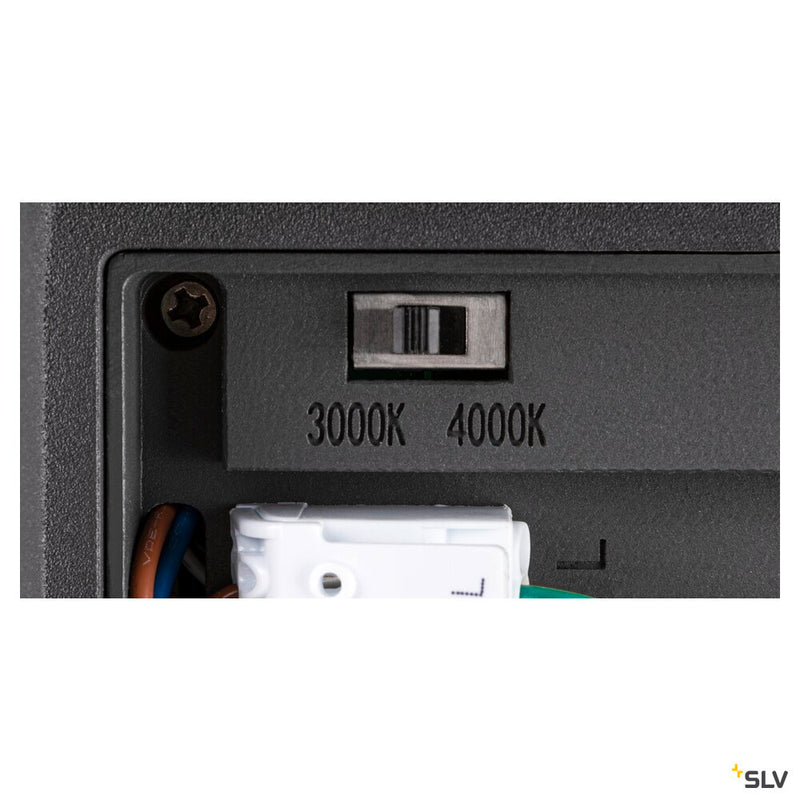 SLV 1006314 ESKINA FRAME WL double, Wall-mounted light anthracite 27 W 2200/2400 lm 3000/4000 K CRI 80 95°