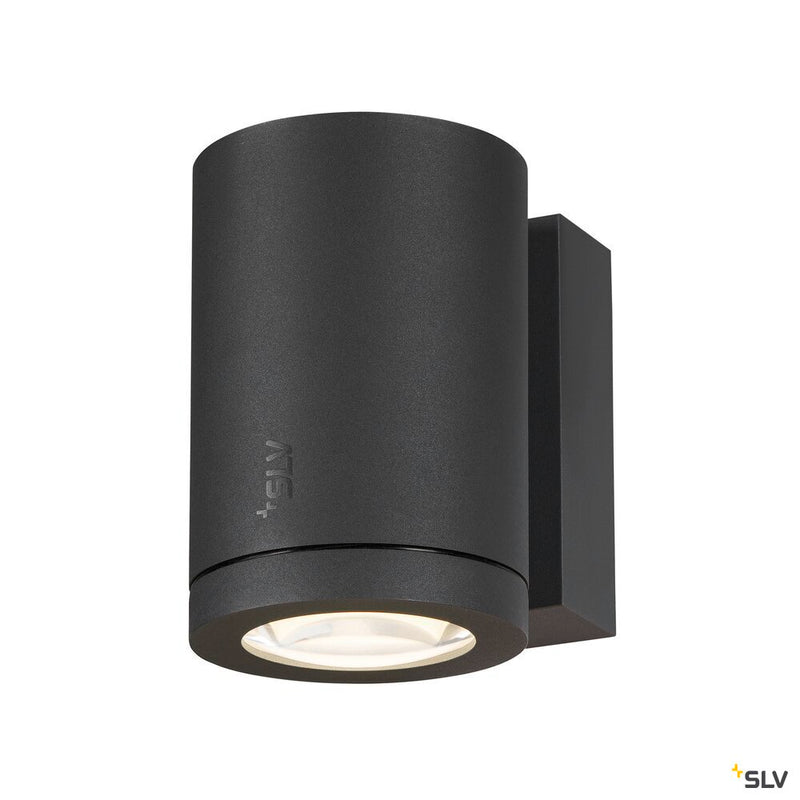 SLV 1006328 ENOLA OCULUS WL, single wall-mounted light anthracite 11 W 1000/1100 lm 3000/4000 K CRI 90 100°