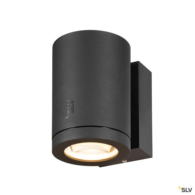 SLV 1006328 ENOLA OCULUS WL, single wall-mounted light anthracite 11 W 1000/1100 lm 3000/4000 K CRI 90 100°
