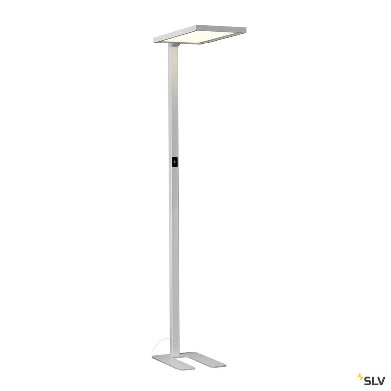 SLV 1006343 WORKLIGHT FL, Free-standing lamp silver 79 W 7600 lm 4000 K CRI 80 80°