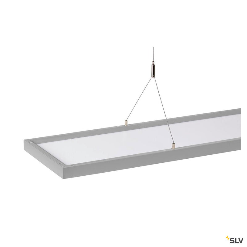 SLV 1006345 WORKLIGHT PD, Pendant light silverr 57 W 5000 lm 4000 K CRI 80 80° DALI