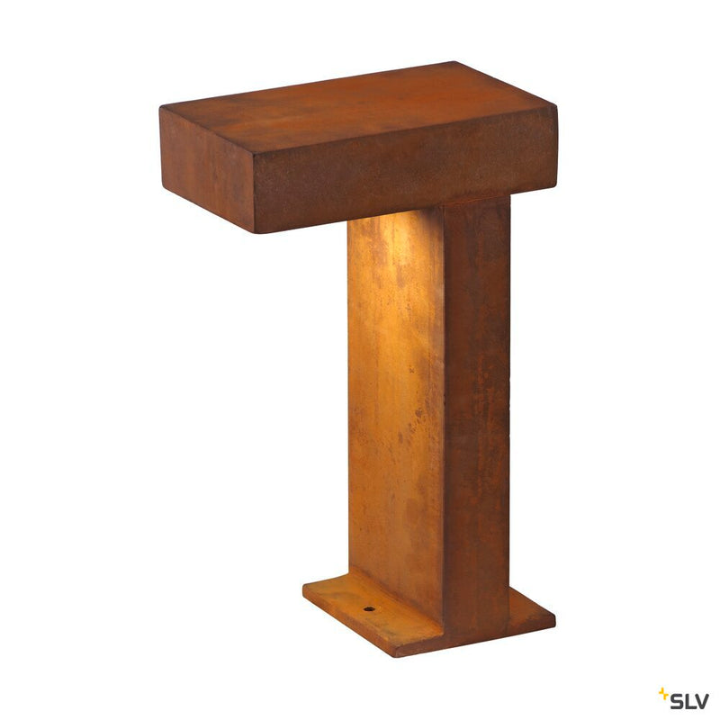 SLV 1006346 RUSTY® PATHLIGHT 40, LED outdoor floor stand, rust coloured, IP55, 3000 K