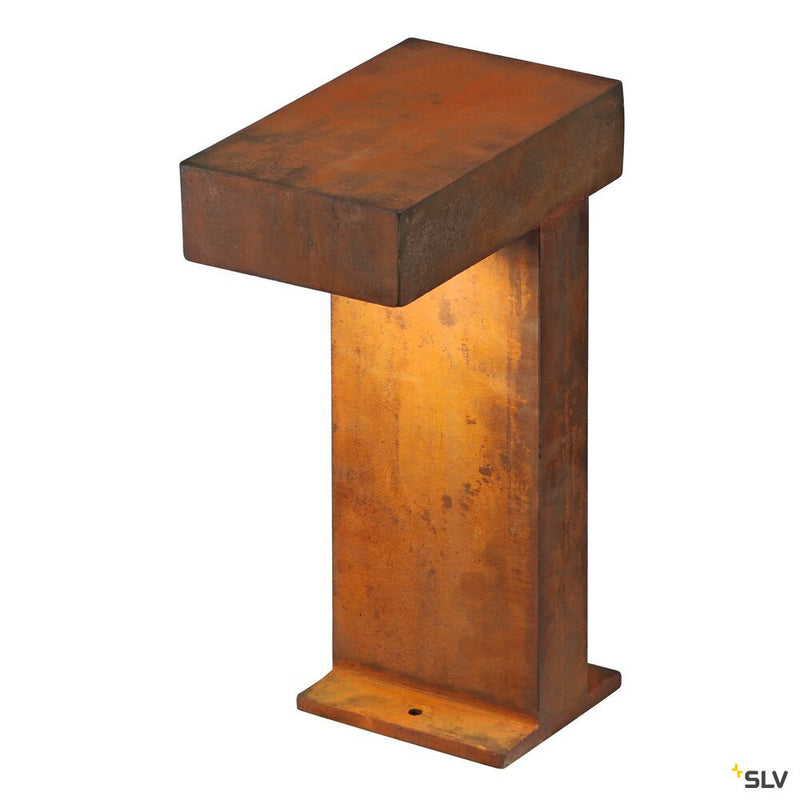 SLV 1006346 RUSTY® PATHLIGHT 40, LED outdoor floor stand, rust coloured, IP55, 3000 K