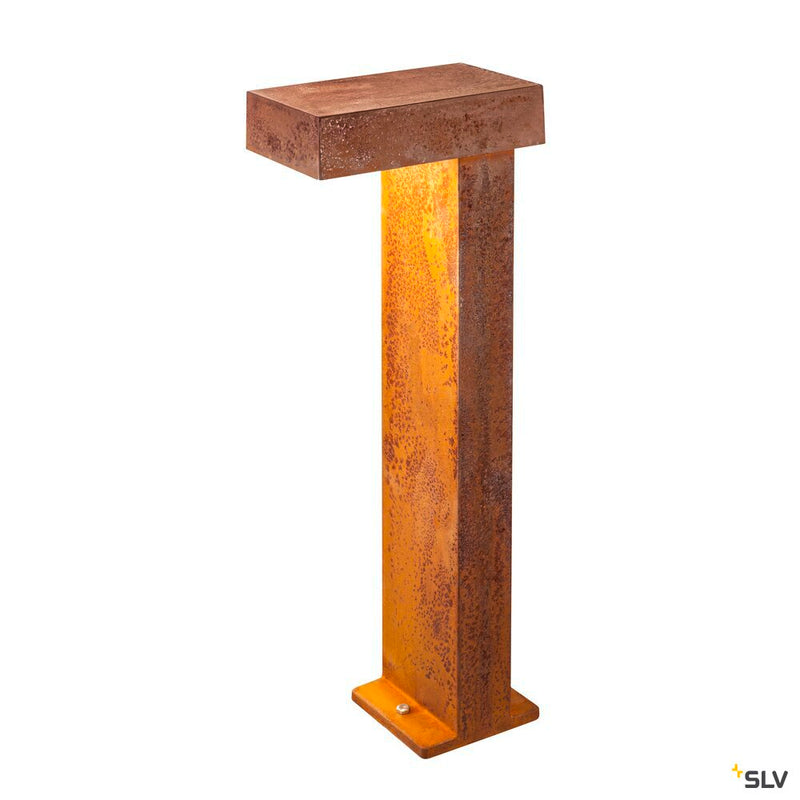 SLV 1006347 RUSTY® PATHLIGHT 70, LED outdoor floor stand, rust coloured, IP55, 3000 K