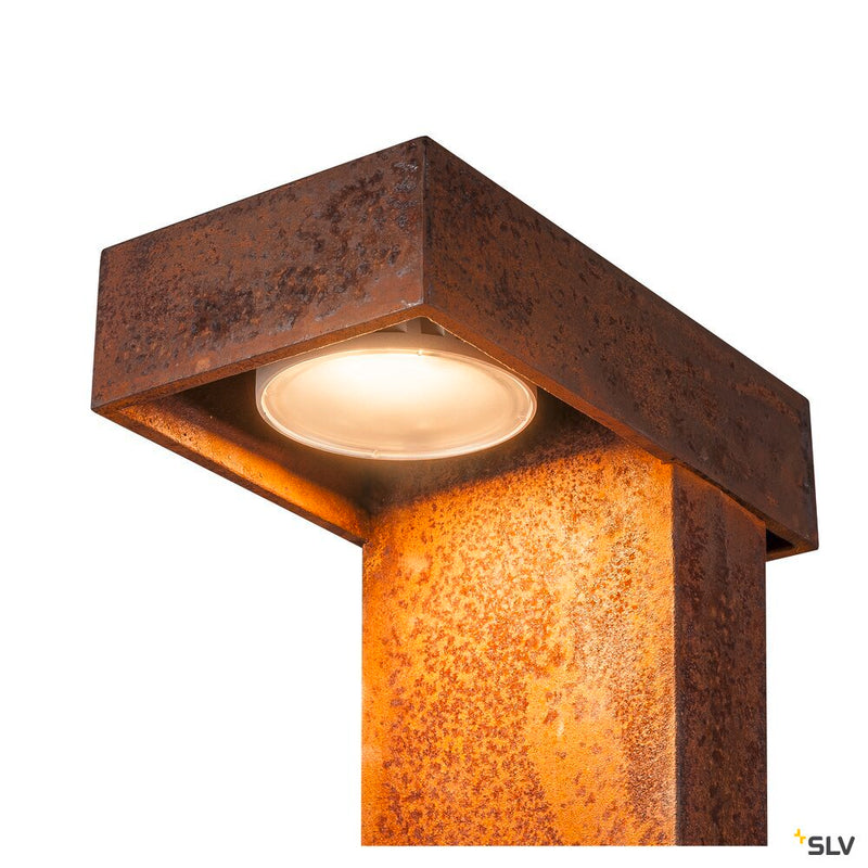 SLV 1006347 RUSTY® PATHLIGHT 70, LED outdoor floor stand, rust coloured, IP55, 3000 K