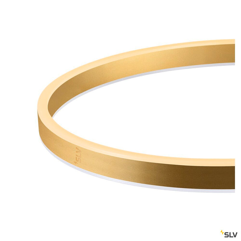 SLV 1006350 ONE BOW FL, Free-standing lamp black/brass 20 W 1200/1200 lm 2700/3000 K CRI 90 140°