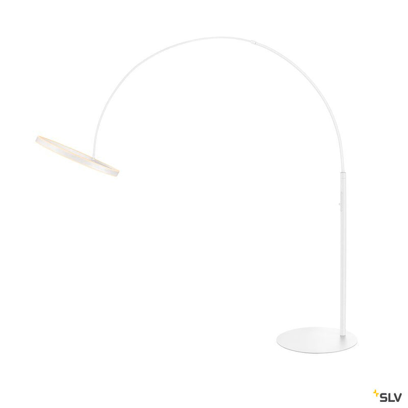 SLV 1006351 ONE BOW FL, Free-standing lamp white 20 W 1200/1200 lm 2700/3000 K CRI 90 140°