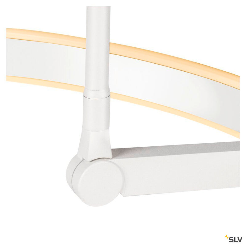 SLV 1006351 ONE BOW FL, Free-standing lamp white 20 W 1200/1200 lm 2700/3000 K CRI 90 140°
