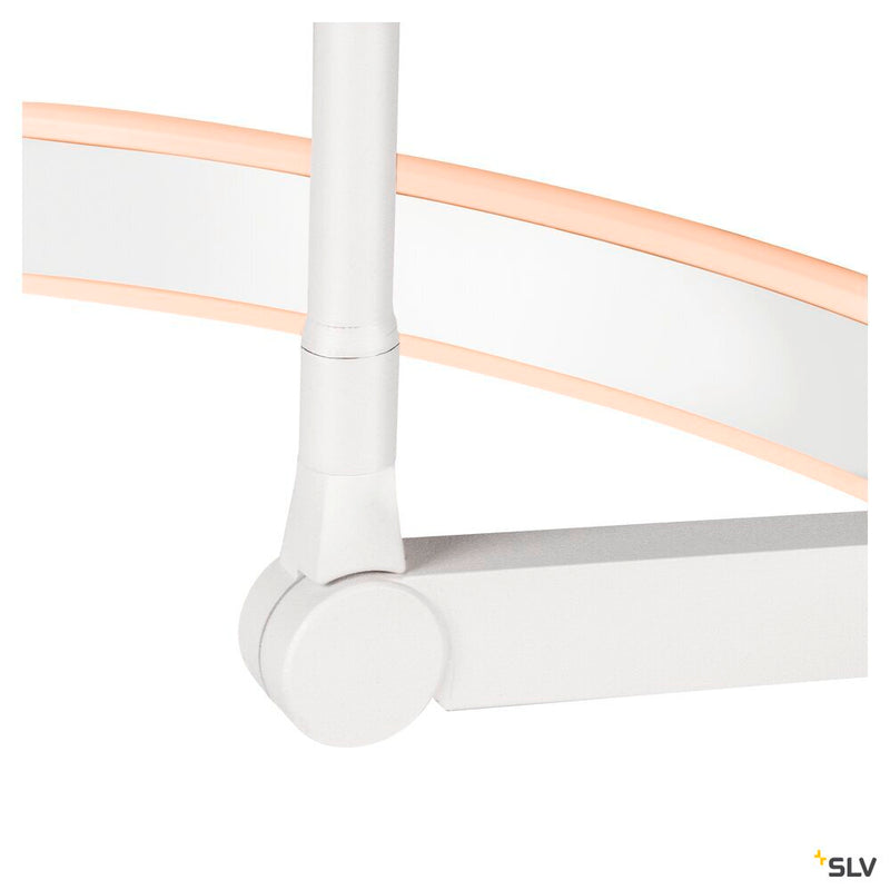 SLV 1006351 ONE BOW FL, Free-standing lamp white 20 W 1200/1200 lm 2700/3000 K CRI 90 140°
