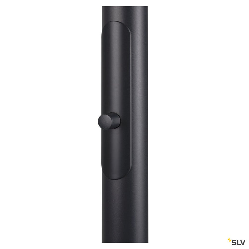 SLV 1006353 ONE STRAIGHT FL, Free-standing lamp black/brass 20 W 1200/1200 lm 2700/3000 K CRI 90 140°