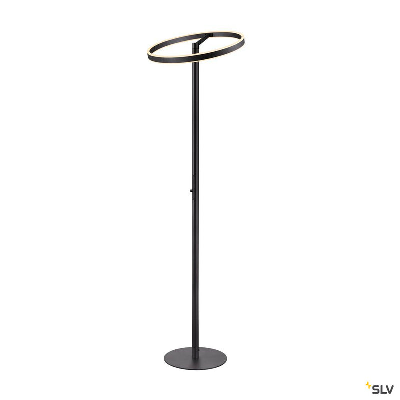 SLV 1006355 ONE STRAIGHT FL, Free-standing lamp black 20 W 1200/1200 lm 2700/3000 K CRI 90 140°