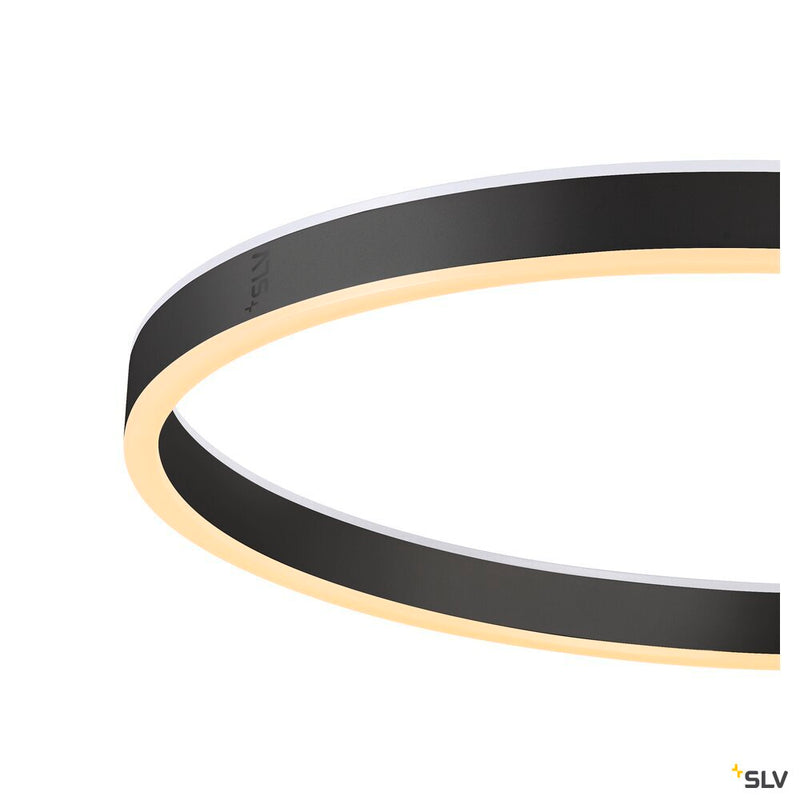 SLV 1006355 ONE STRAIGHT FL, Free-standing lamp black 20 W 1200/1200 lm 2700/3000 K CRI 90 140°