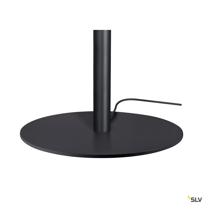 SLV 1006355 ONE STRAIGHT FL, Free-standing lamp black 20 W 1200/1200 lm 2700/3000 K CRI 90 140°