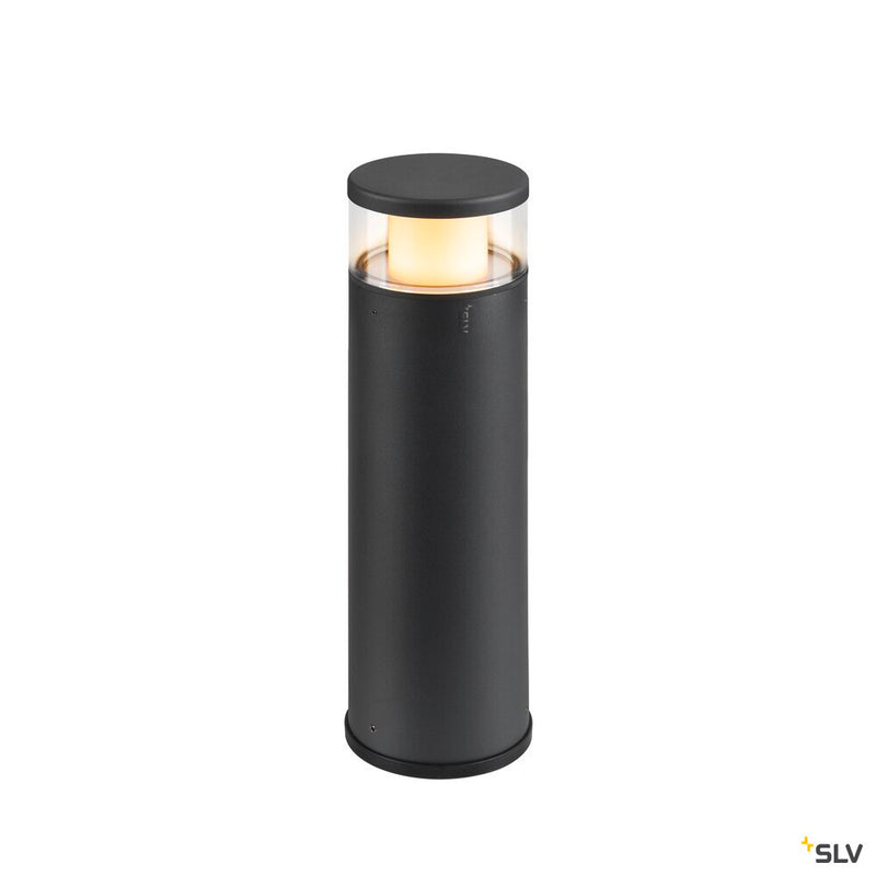 SLV 1006383 M-POL M Polehead, Lamp head, anthracite, 11 W, 470/510 lm, 2700/3000 K, CRI 90