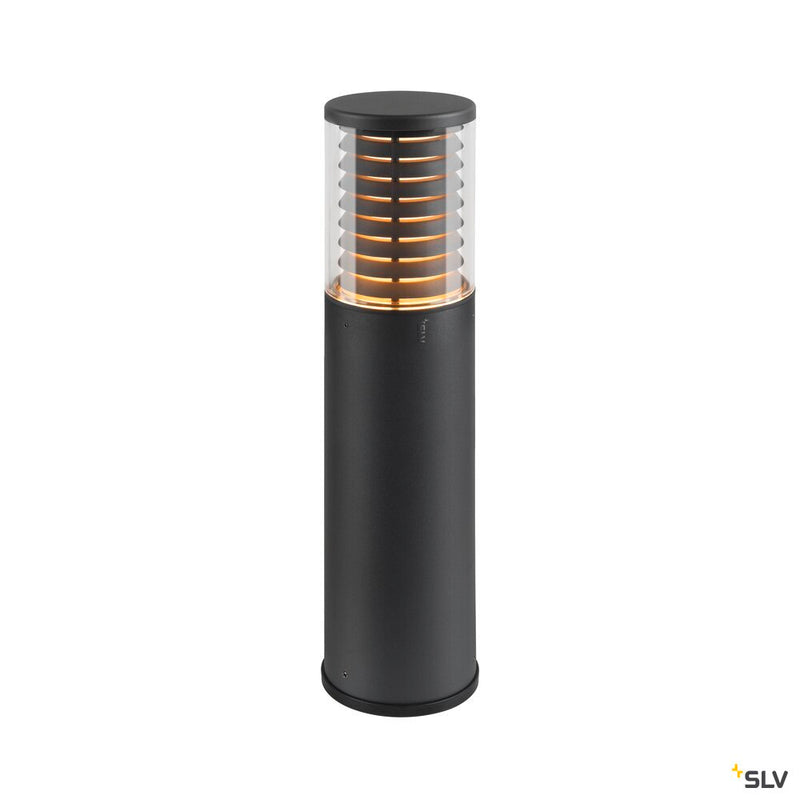 SLV 1006386 M-POL M Polehead, Louver lamp head, anthracite, 11 W, 190/210 lm, 2700/3000 K, CRI 90