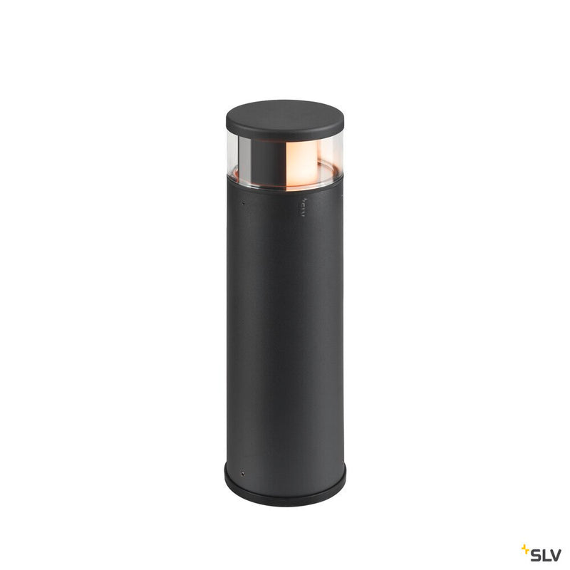 SLV 1006387 M-POL S Polehead, Shader lamp head, anthracite, 11 W, 285/310 lm, 2700/3000 K, CRI 90