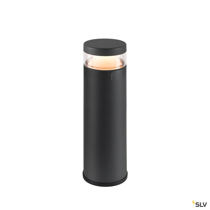 SLV 1007233 M-POL S Polehead 360°, low-glare, lamp head, anthracite, 10 W, 750 lm, 2700 K, CRI 80, DALI