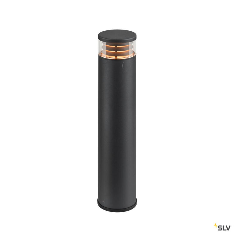 SLV 1006385 M-POL S Polehead, Louver lamp head, anthracite, 11 W, 145/155 lm, 2700/3000 K, CRI 90