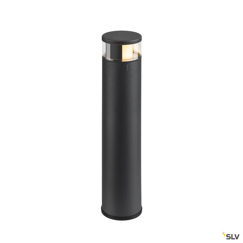SLV 1006387 M-POL S Polehead, Shader lamp head, anthracite, 11 W, 285/310 lm, 2700/3000 K, CRI 90