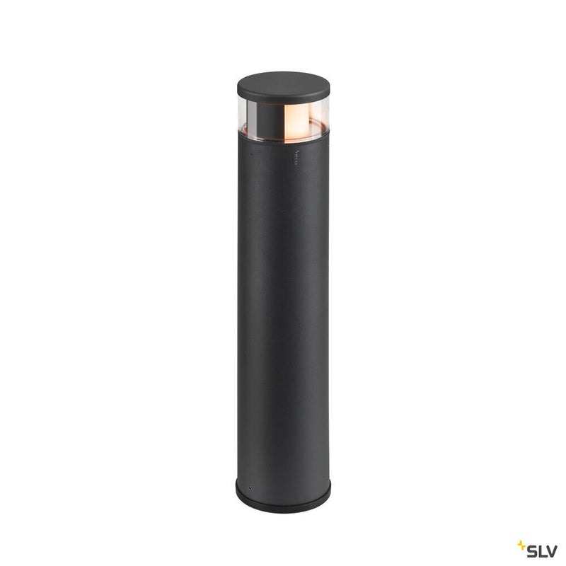 SLV 1006387 M-POL S Polehead, Shader lamp head, anthracite, 11 W, 285/310 lm, 2700/3000 K, CRI 90