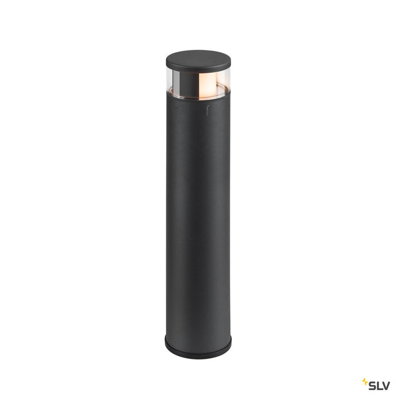 SLV 1006393 M-POL S Polehead, Shader lamp head, anthracite, 19 W, 520/550 lm, 2700/3000 K, CRI 90, DALI