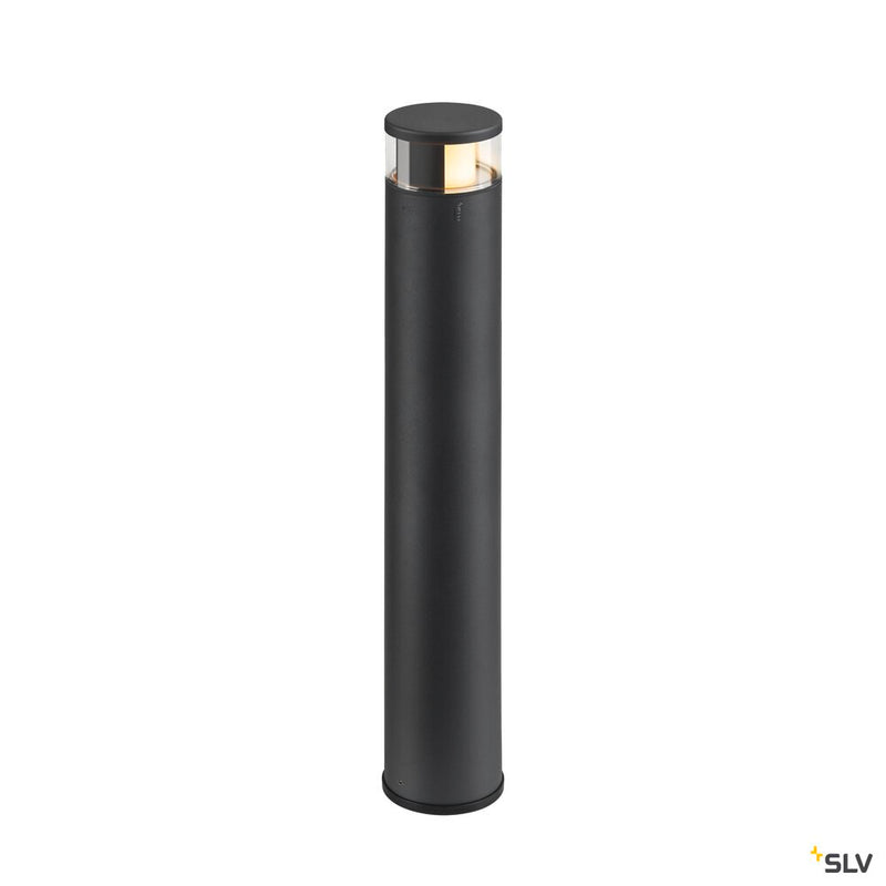 SLV 1006387 M-POL S Polehead, Shader lamp head, anthracite, 11 W, 285/310 lm, 2700/3000 K, CRI 90