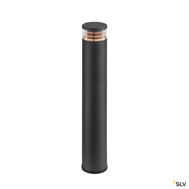 SLV 1006391 M-POL S Polehead, Louver lamp head, anthracite, 19 W, 260/270 lm, 2700/3000 K, CRI 90, DALI