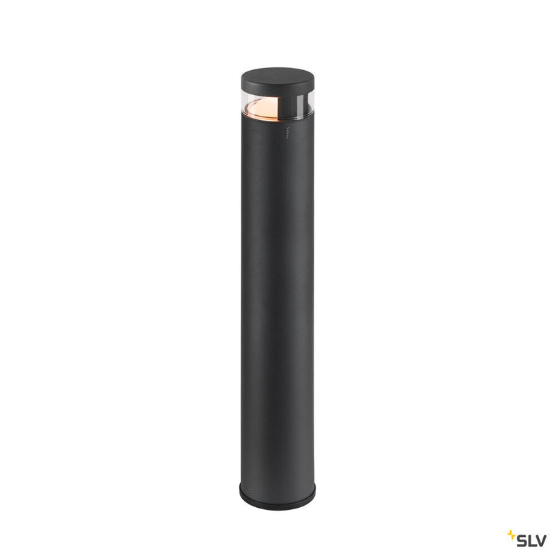 SLV 1007235 M-POL S Polehead 180°, low-glare, lamp head, anthracite, 10 W, 750 lm, 2700 K, CRI 80, DALI